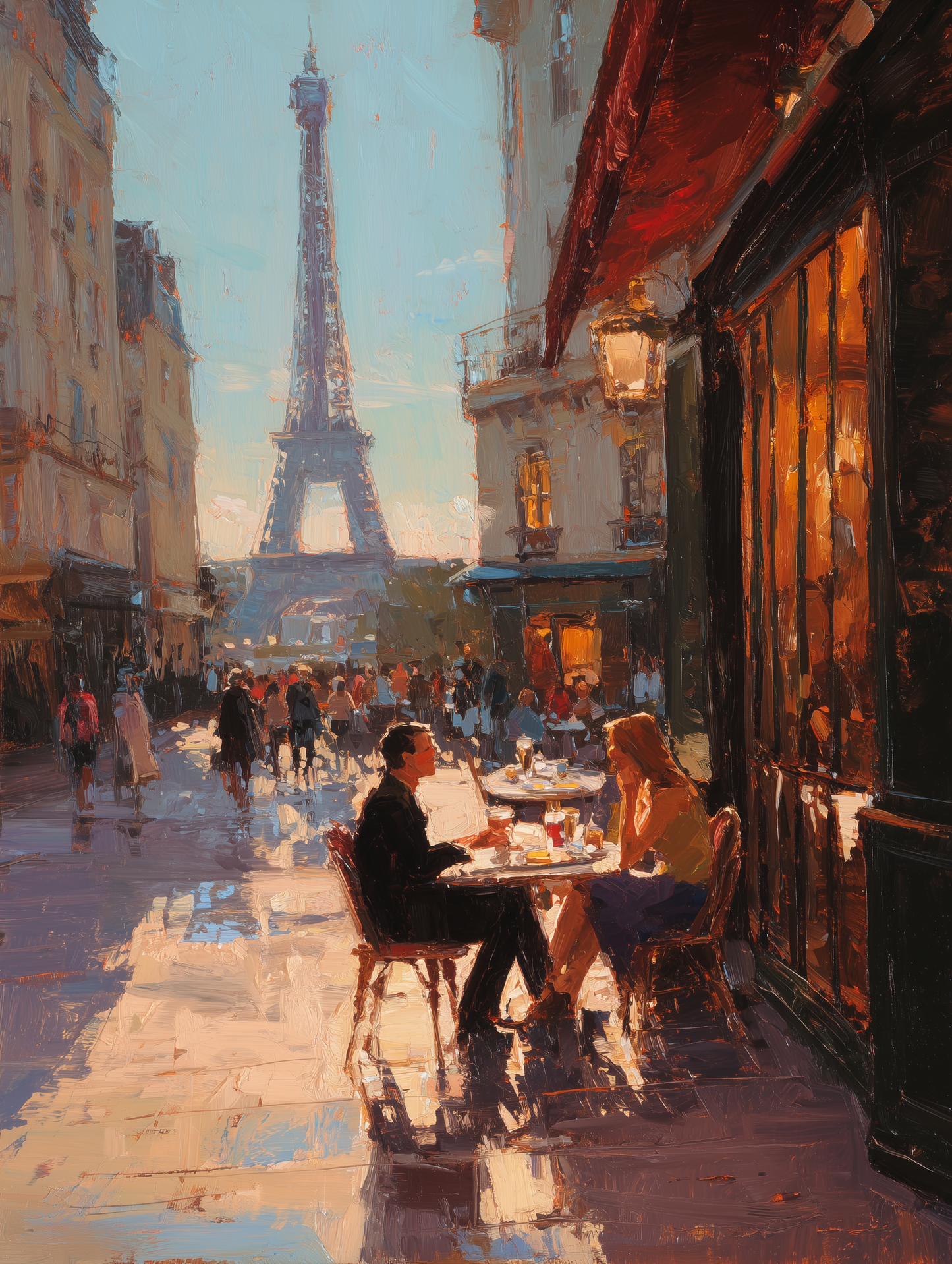 Coffee Girls (Painting)