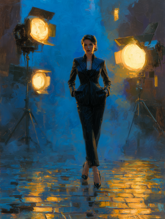 Eyes on the crown, not the coutch (Painting)